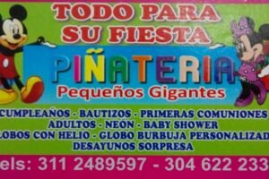 Piñateria pequeños gigantes