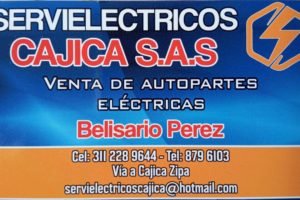 Almacén de autopartes Servieléctricos cajicá SAS