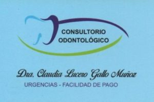 Consultorio Odontológico Dra. claudia Lucero Gallo Muñoz