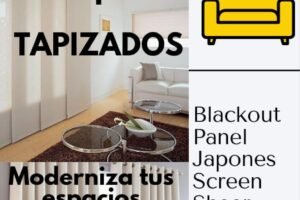 Cortinas persianas y tapizados