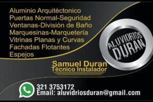 Aluvidrios Duran