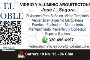 El roble vidrios y aluminios