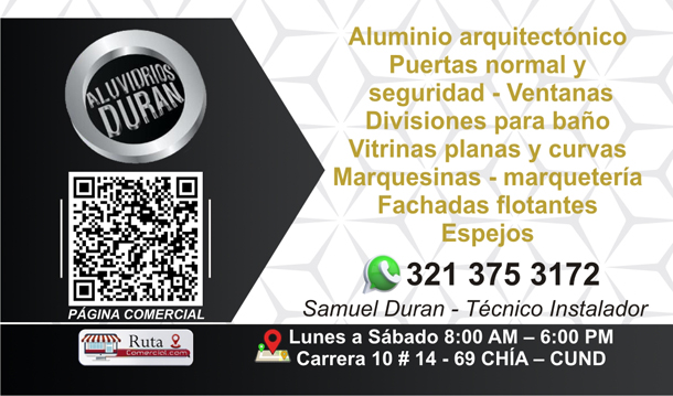 ALUVIDRIOS DURAN log