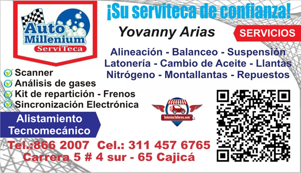 Auto Milienium serviteca log