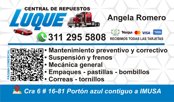 Central de repuestos Luque Sas log