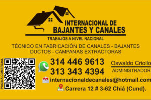 Internacional de canales y bajantes