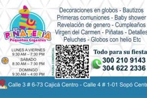 Piñateria pequeños gigantes