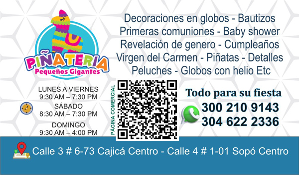 Piñateria pequeños gigantes log.