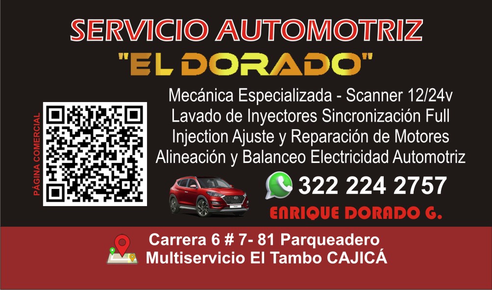 Taller automotriz El Dorado log