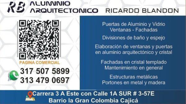 rb aluminio arqui