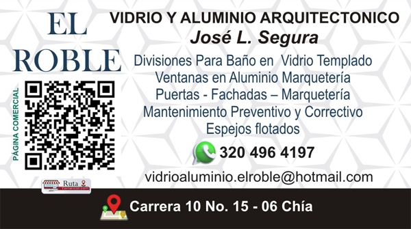 El-roble-vidrios-y-aluminios-chia-verificado-rutacomercial-log