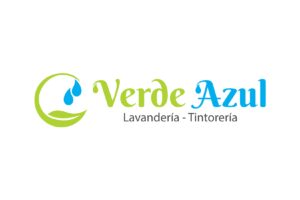 Lavandería verde azul